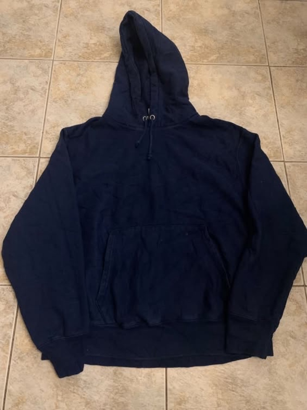 Vintage Blank Champion Reverse Hoodie Sz M
